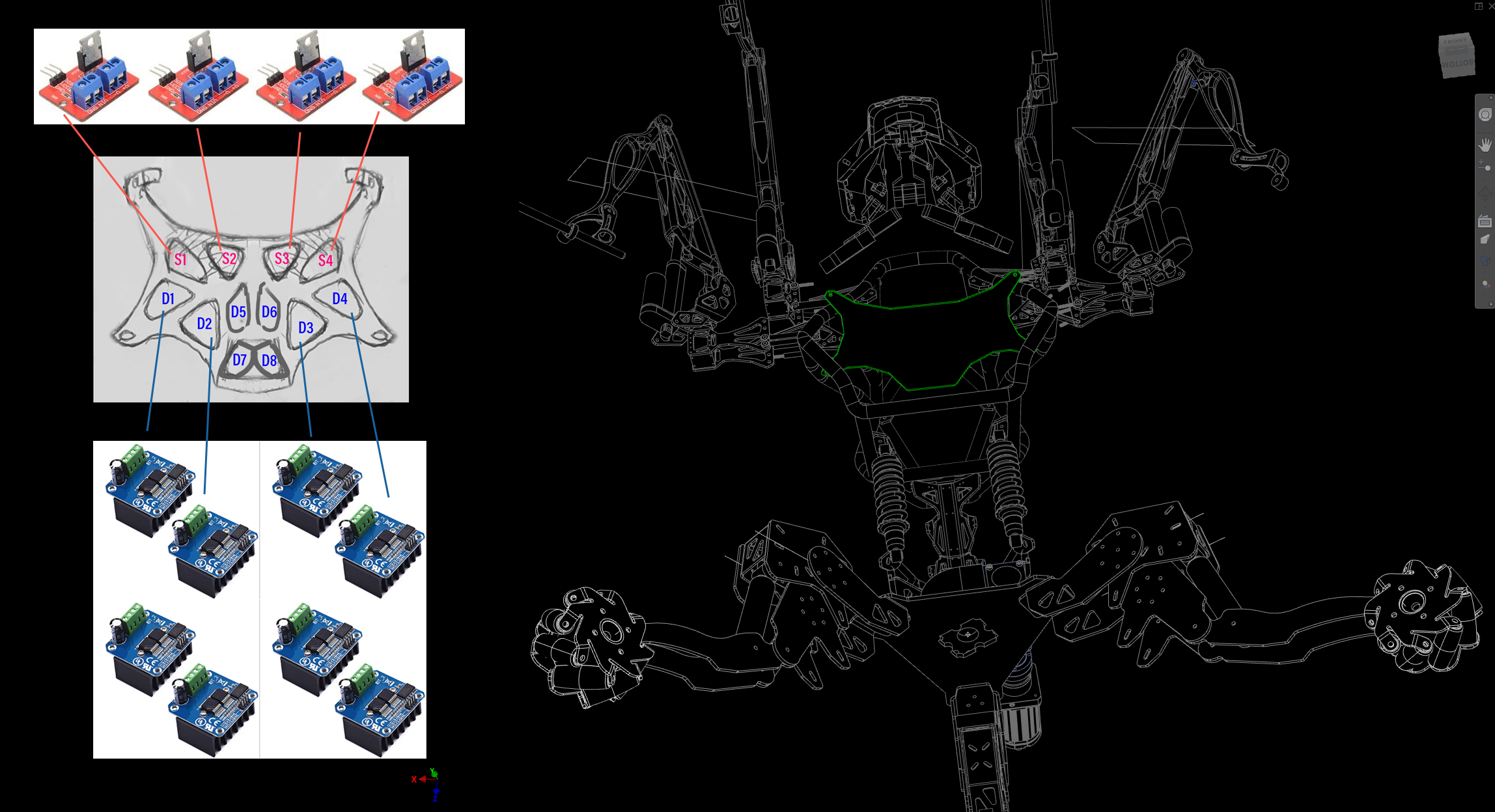 Electronic layout