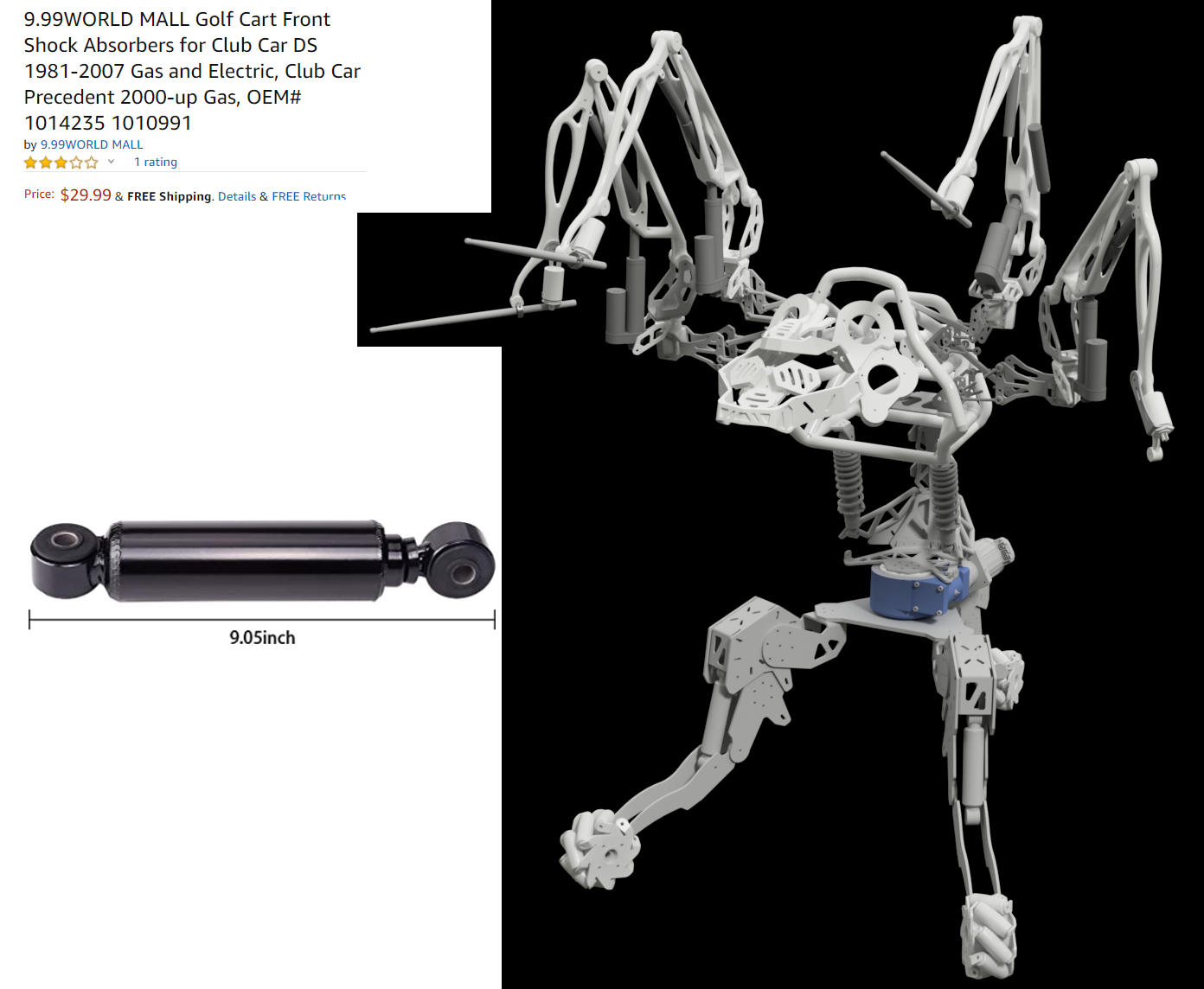 Leg shocks